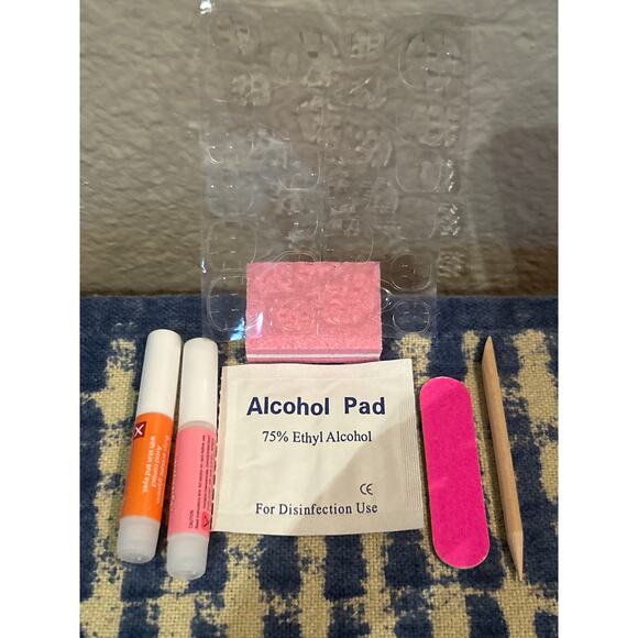 NEW OOAK Handpainted Halloween Gel X Nails - Full Set - Picture 3 of 4